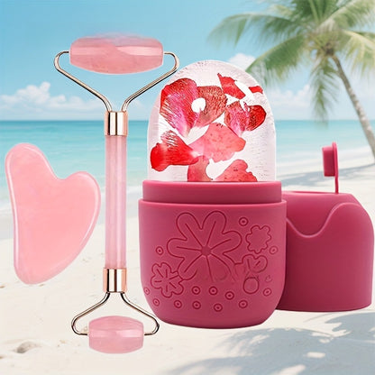 Facial skincare roller facial massage tool