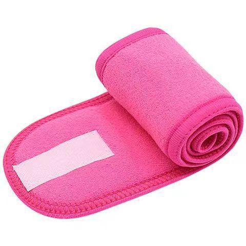 Adjustable Velcro Headband for Optimized Skincare