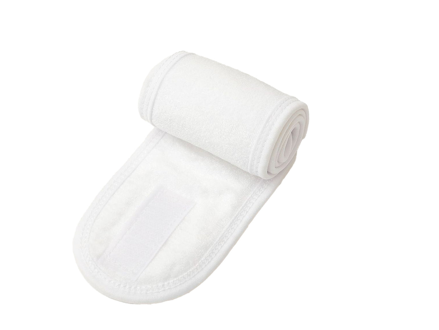 Adjustable Velcro Headband for Optimized Skincare